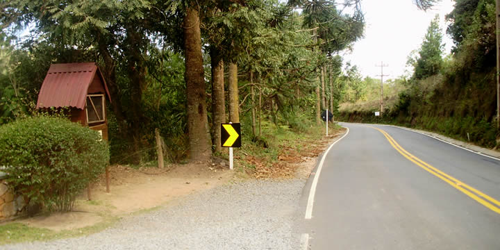 Estrada para Monte Verde